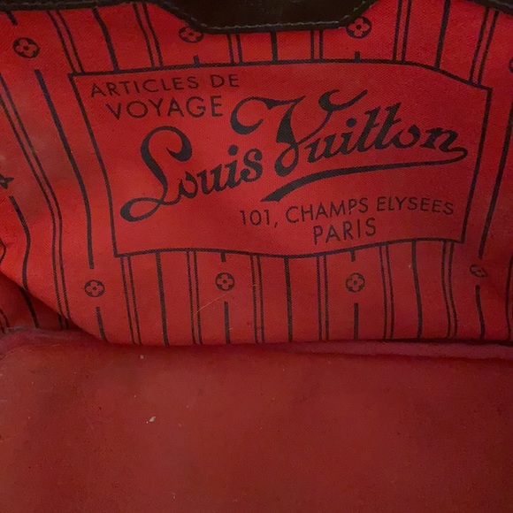 Authentic Louis Vuitton damper ebene neverfull MM - Picture 6 of 6